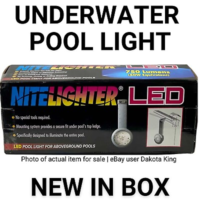 #ad Pool Lights Above Ground LED Lighting Swimming Light Nightlighter NITELIGHTER