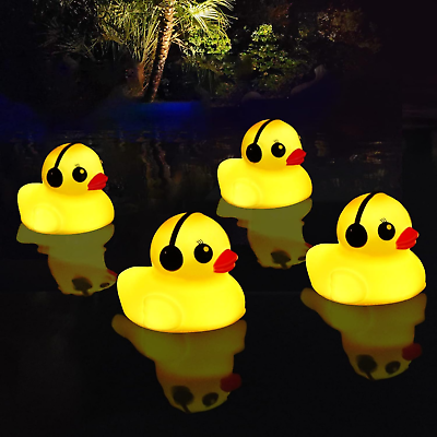 #ad Solar Floating Pool Lights 3quot; Duck Floating Pool Lights for Swimming Pool IP68