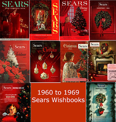 #ad 1960 1969 Sears Christmas Catalogs on Disc In PDF Format