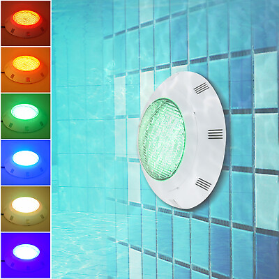 45W RGB Swimming LED Pool SPA Light Underwater Lamp IP68 Waterproof Light 12V
