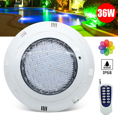 #ad #ad AC12V RGB LED Pool Light IP68 Waterproof with Remote for Inground Swimming Pool