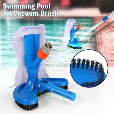 #ad Professional Pool Vacuum Head Inground Above Ground Swimming Brush Cleaner Tool