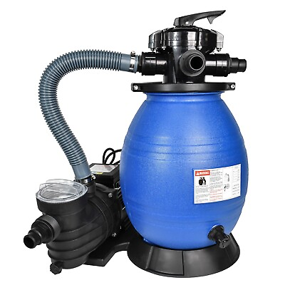 #ad 13quot; Sand Filter 2880GPH Above Ground 1 2HP Swimming Pool Pump intex compatible
