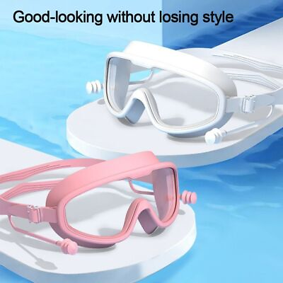 #ad #ad with Earplugs Swim Eyewear Eyeglasses Outdoor Sports Swimming Supplies