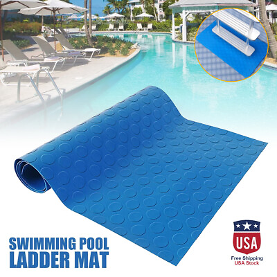 Swimming Pool Ladder Mat Protective Pool Ladder Pad Non SlipStep Mat Liner USA