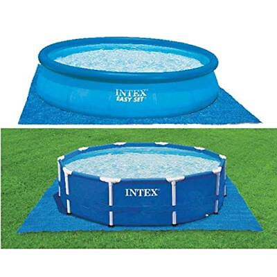 #ad Intex Pool Ground Cloth for 8ft to 15ft Round Above Ground Pools