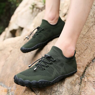 Aqua Shoes Men Barefoot Five Fingers Sock Water Swimming Shoes Breathable Hiking