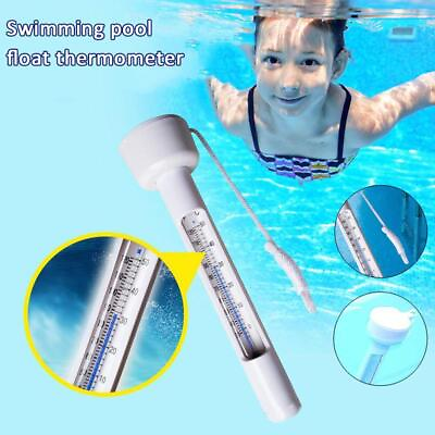 #ad Portable Swimming Pool Thermometer Floating Thermometer Meter Thermometer FAST