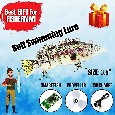Fishing Gift for Men Self Swimming Fishing Lure Fathers Day Gift
