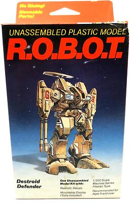 #ad Testors Robots Macross 1 200 Destroid Defender 0005 Model Kit Used in Battletech