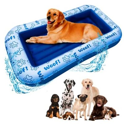 #ad Dog Floats for Pool River and Ocean Dog Pool Floats for Small Medium Blue