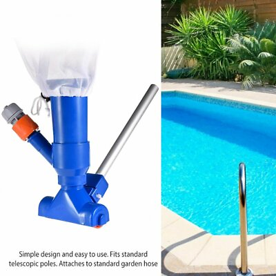 Small Mini Above Ground Swimming Pool Vacuum Head with Pole for Inground Pools