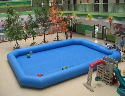 Inflatable Swimming Pool 7x7x0.55m Large Inflatable Pool for Water Walking Ball
