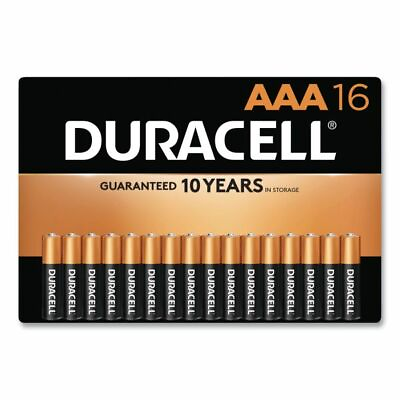 Duracell CopperTop Alkaline AAA Batteries 16 Pack Best By MAR 2034 USA