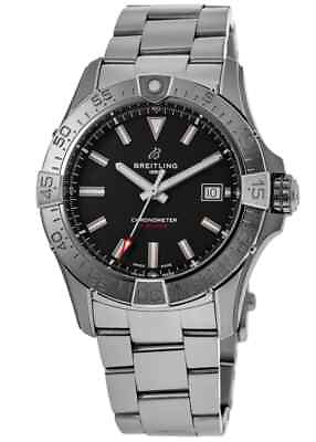 #ad New Breitling Avenger Automatic 42 Black Dial Bracelet Men#x27;s Watch A17328101B1A1