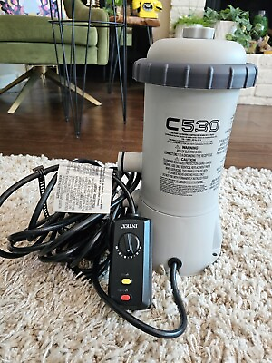 #ad #ad Intex Pool Pump 603M C530 New Without Box. *As Seen