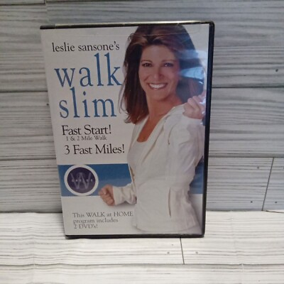 #ad Leslie Sansone#x27;s Walk Slim DVD 2006