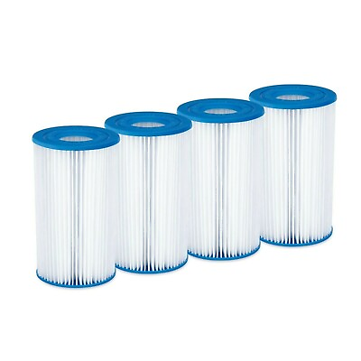 #ad Summer Waves Polygroup Pool Filter Cartridge A or C Type 4 Pack