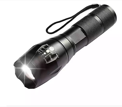 Super Bright Tactical Military LED Flashlight flash light 2000 Lumen 10000 LUX
