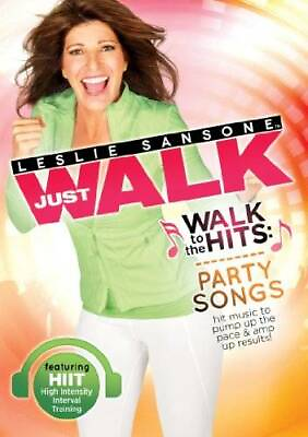 #ad Leslie Sansone: Walk to the HITS Party Songs DVD By Leslie Sansone VERY GOOD