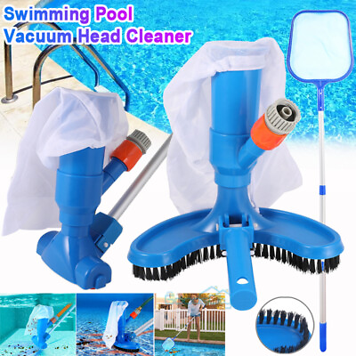 Swimming Pool Spa Suction Vacuum Head Cleaner Cleaning Accessories Tool Kit USA
