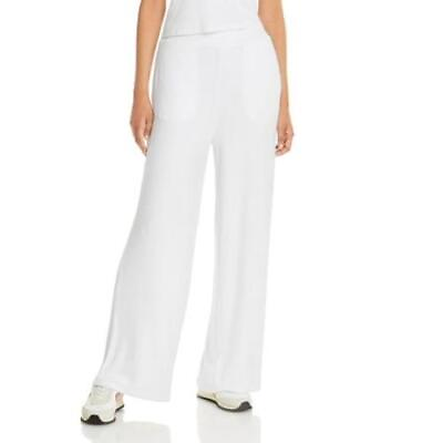 MSRP $68 Aqua Womens Stretch Comfy Lounge Pants White Size XS