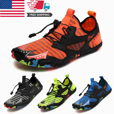 Water Shoes Mens Summer Breathable Sneaker Swimming Boat Athletic Sport Shoes