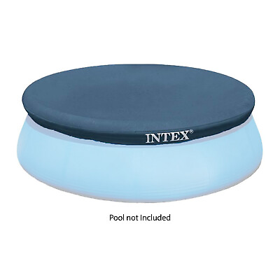 Intex Easy Set 15 Foot Round Above Ground Swimming Pool Cover Pool Not Included