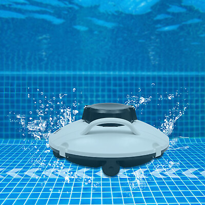 #ad Cordless Automatic Robotic Pool Cleaner Vacuum Modern Pool Cleaning Vacuum TOP