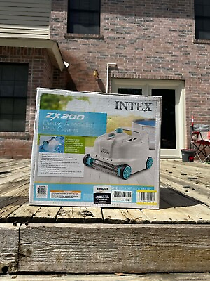 #ad #ad INTEX 28005E ZX300 Deluxe Pressure Side Above Ground Automatic Pool Cleaner