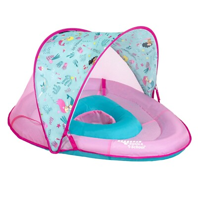 #ad #ad Aqua Swim School Grow with Me Baby Pool Float Boat for Infants Pink Mermaid