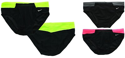 Nike Men#x27;s Swim Brief Victory Color Block NX Swimsuit Bottom NESS4040 MSRP $42
