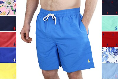 #ad #ad Polo Ralph Lauren Swim Trunks Men#x27;s Traveler Classic Fit Swimwear 3 Pocket Short