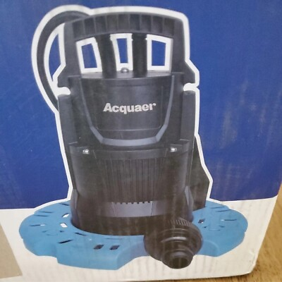 #ad #ad Acquaer 1 4 HP Automatic Swimming Pool Cover Pump 115 V Submersible Pump