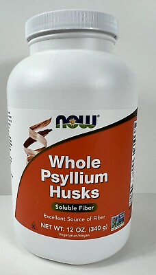 #ad Now Foods Whole Psyllium Husk Husks Soluble Fiber 12 oz powder