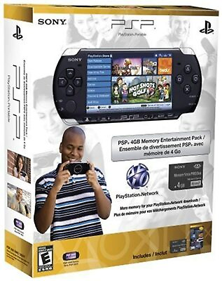 Sony PlayStation Portable PSP 3000 4GB Memory Pack Very Good Portable System 8Z
