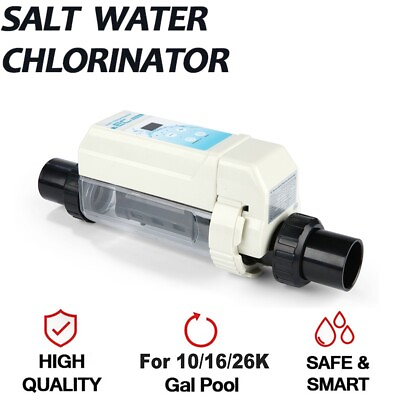 #ad #ad 10k 16k 26k Gal Salt Water Chlorinator System for Above Pool Chlorine Generatorr