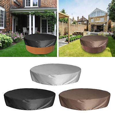 #ad Above Ground Swimming Pool Cover Dustproof for Garden Pond Above Ground Pool