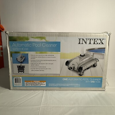 #ad #ad Intex 28001E Above Ground Swimming Pool Pressure Side Automatic Vacuum Cleaner