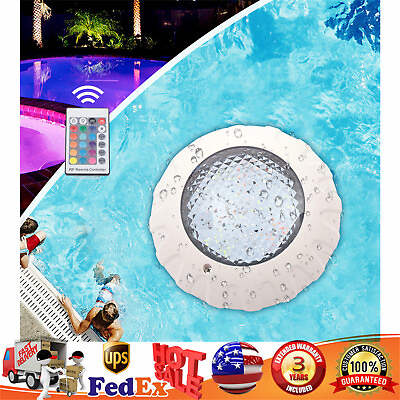 12v 38W RGB Swimming LED Pool Lights underwater light IP68 Waterproof Lamp Spa