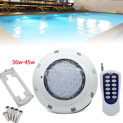 #ad 12V 36W RGB LED Swimming Pool Lights underwater light IP68 Waterproof Lamp AC