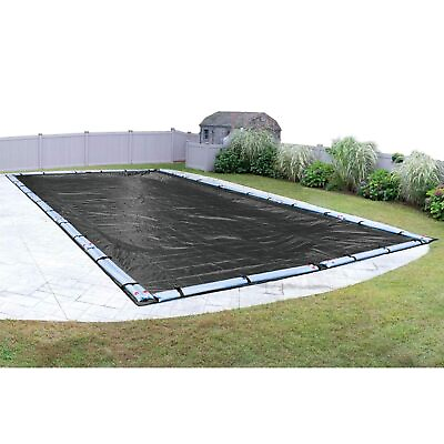 #ad Pool Mate 401624R PM Mesh Winter In Ground Pool Cover 16 x 24 ft 3. Gray Bla