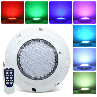 36W 45W RGB Color changing Swimming Pool LED Bright Light Underwater Lamp USA