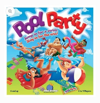 #ad Pool Party Game 🎁 2 4 Players Age 6 New Sealed Free Shipping