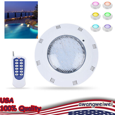 12V 54W RGB Swimming Pool Lights LED Spa Underwater Light IP68 Waterproof Lamp