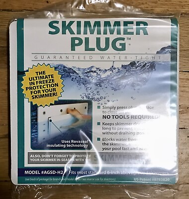 #ad SKIMMER PLUG Model #AGWM H Fits various Wide mouth aboveground￼ Skimmers