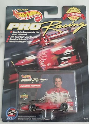 #ad 1998 Christian Fittipaldi Bud Kmart Newman Haas Hot Wheels Pro Racing INDYCAR