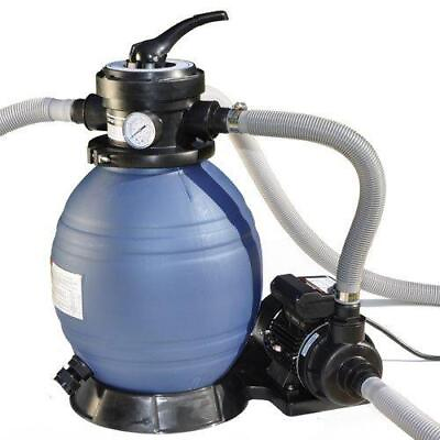 #ad Swimline Above Ground Pool 12quot; Sand Filter System with 1 3 HP Single Speed Pump