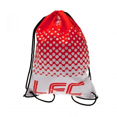 #ad Liverpool FC Gymbag Kids PE Kit Bag Red Swimming Kit Luggage LFC Football