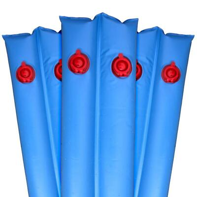 #ad Robelle Double Chamber Premium Water Tubes Leakproof Vinyl 8#x27; Blue 12 Pack